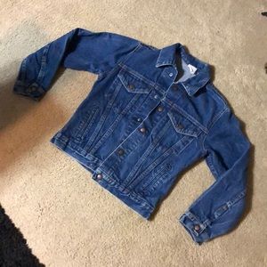 Kids blue jean jacket